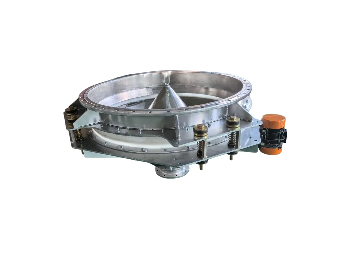 Activation hopper with orange vibrator motor - view 2