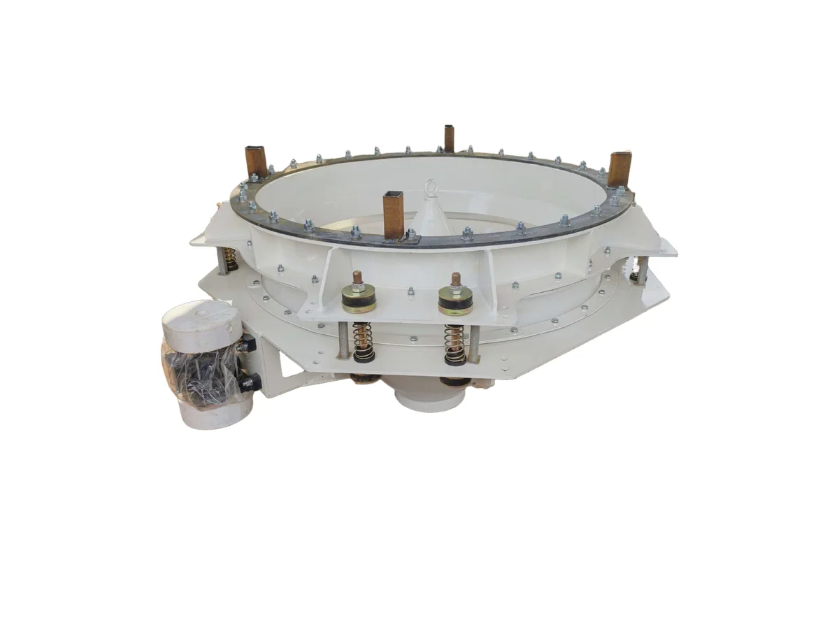 White bin activator hopper - view 5