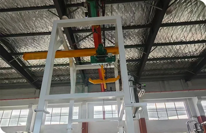 Complete big bag unloading and conveying line - view 7
