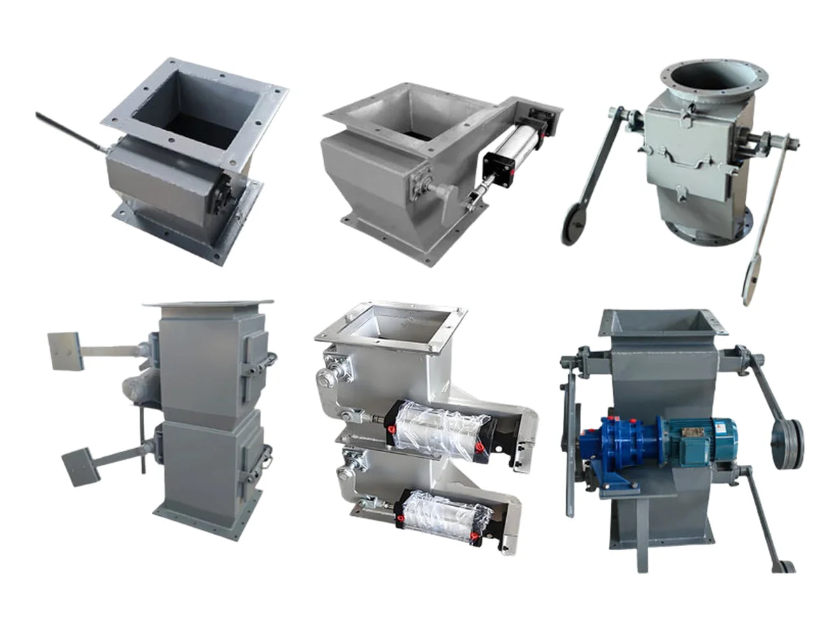 Flap valve range in two rows - view 3