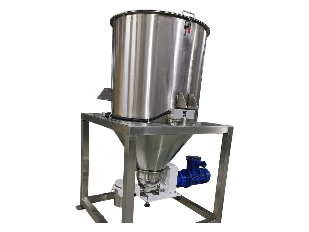 Loss-in-weight feeder with conical hopper - view 2